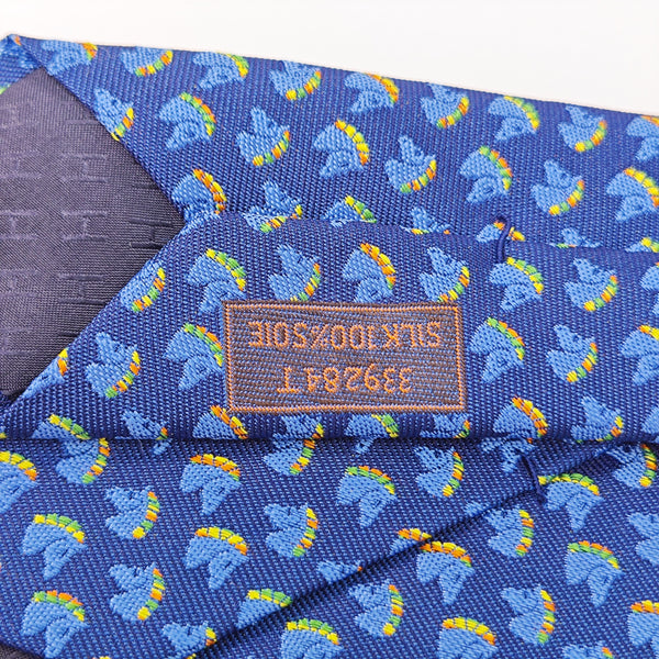 Mulberry Silk Tie Blue