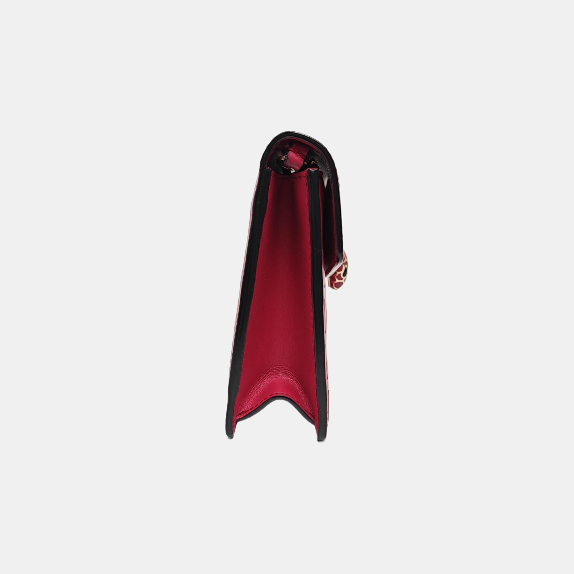 SERPENTI FOREVER Calfskin Red