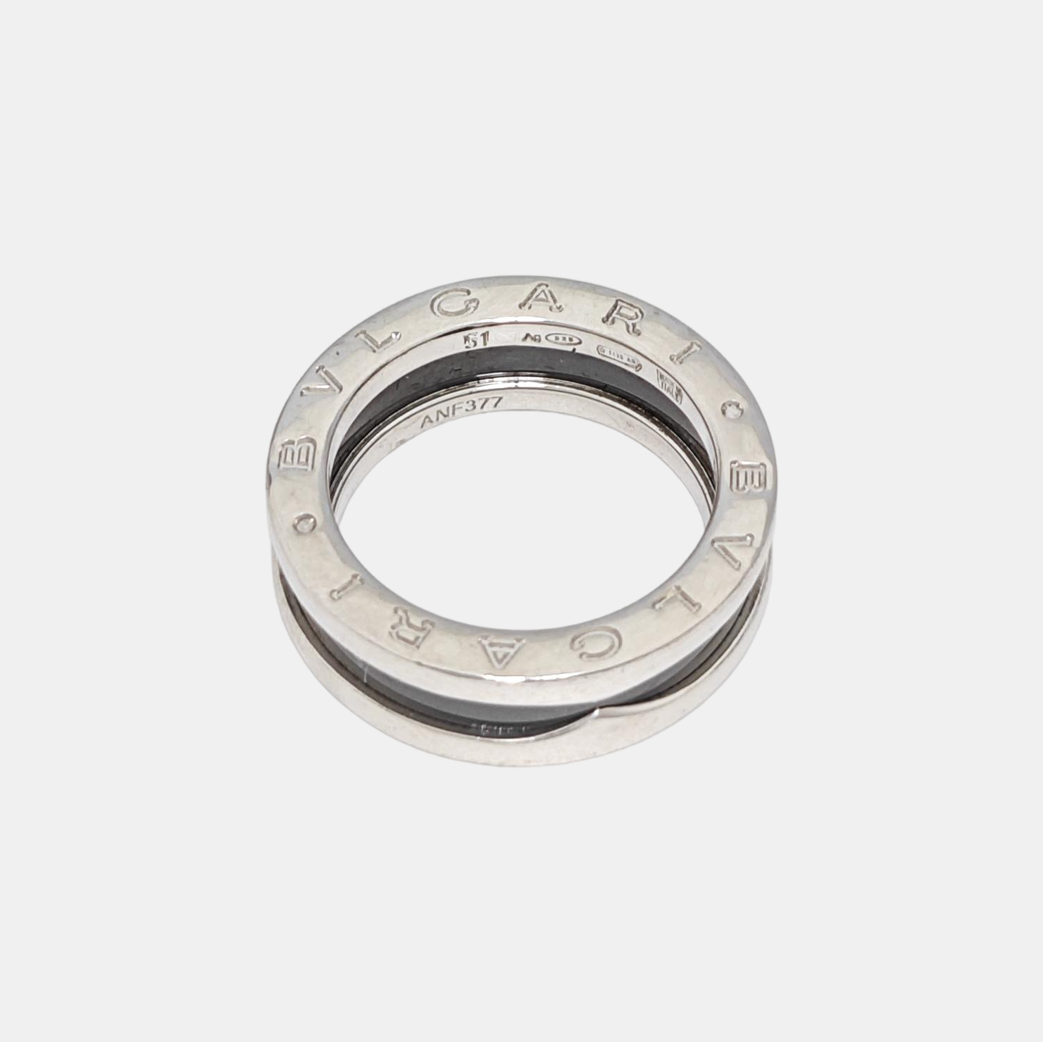 B.ZERO1 925 Sterling Silver Ring EU 51