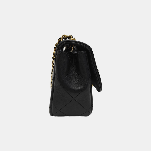 Quilted Lambskin Black
