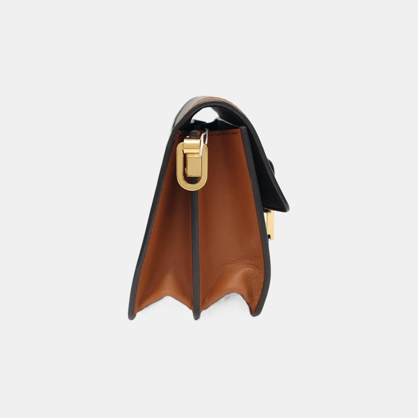 DAUPHINE Mini Monogram Coated Canvas Brown
