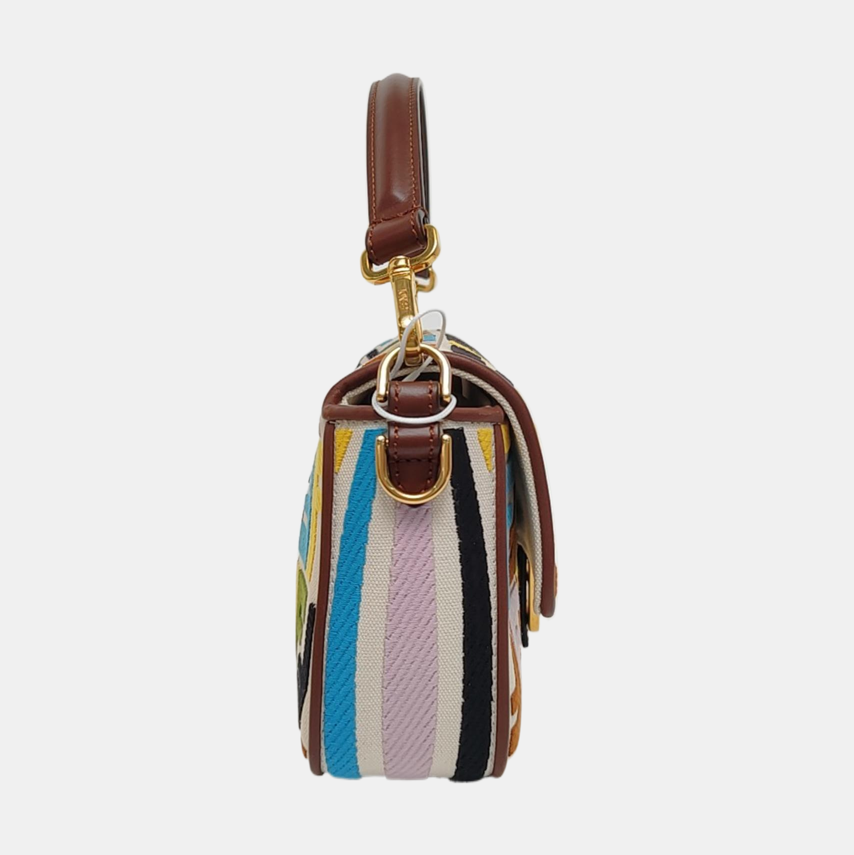 Authenticated pre-owned  Baguette Medium Canvas Multicolor - Shoulder Bag at Looply