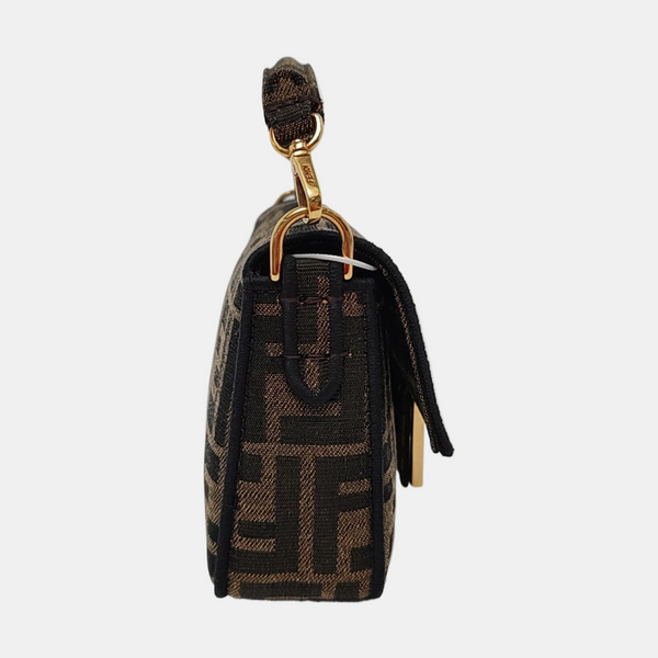 Baguette Mini Fabric Brown