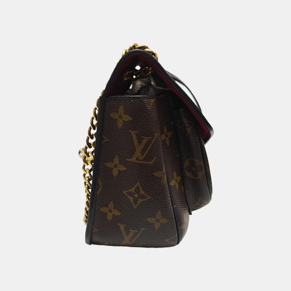 PASSY Monogram Coated Canvas Brown