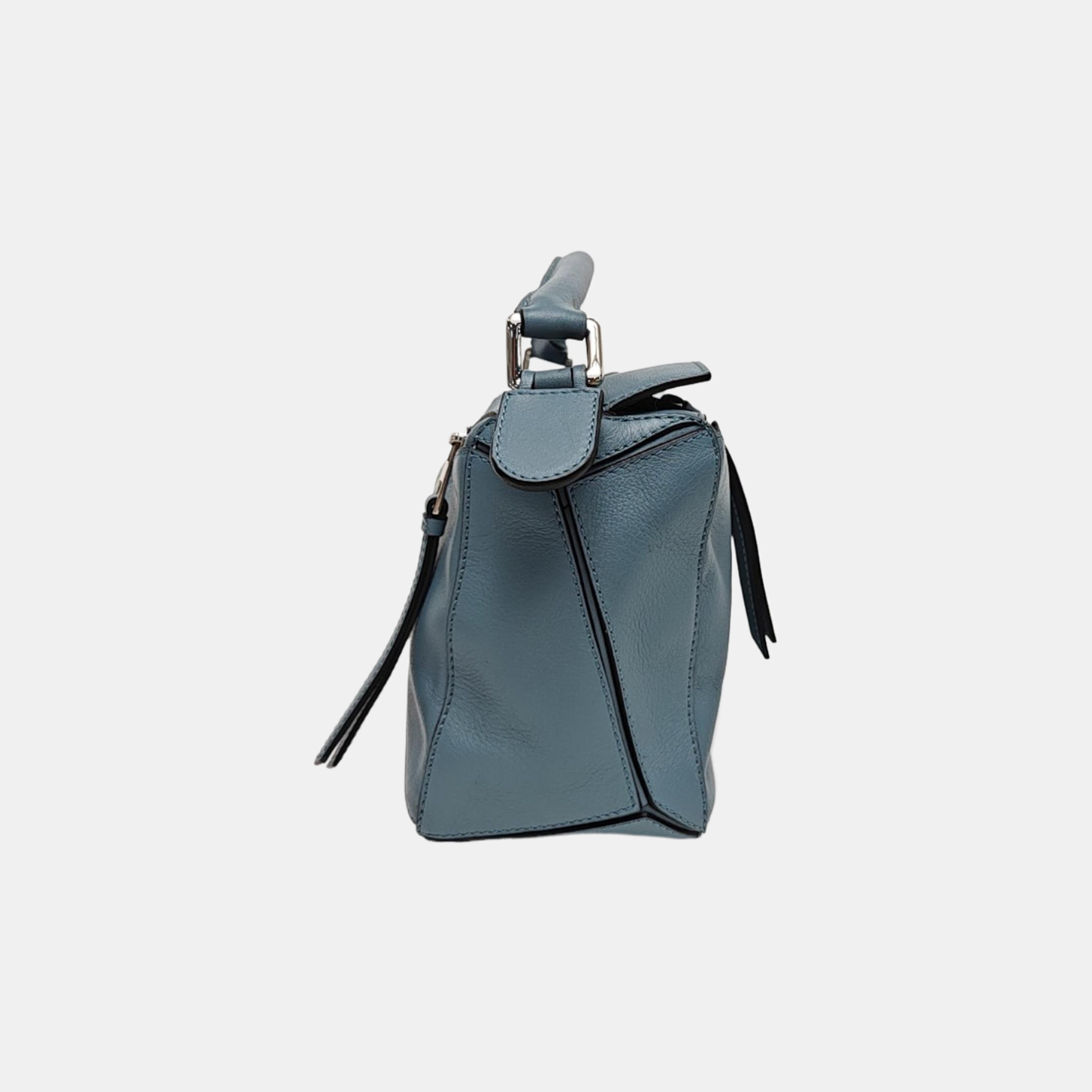 Puzzle Small Calfskin Blue