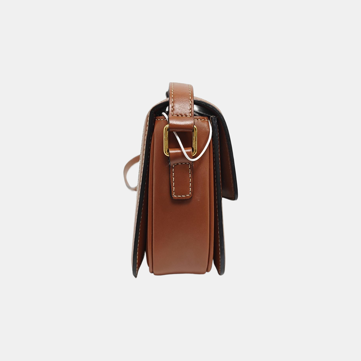 TRIOMPHE Small Coated Canvas Brown
