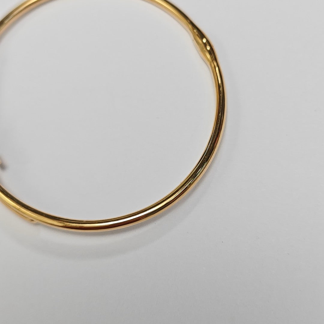 Jeux De Liens 18k Rose Gold Bangle