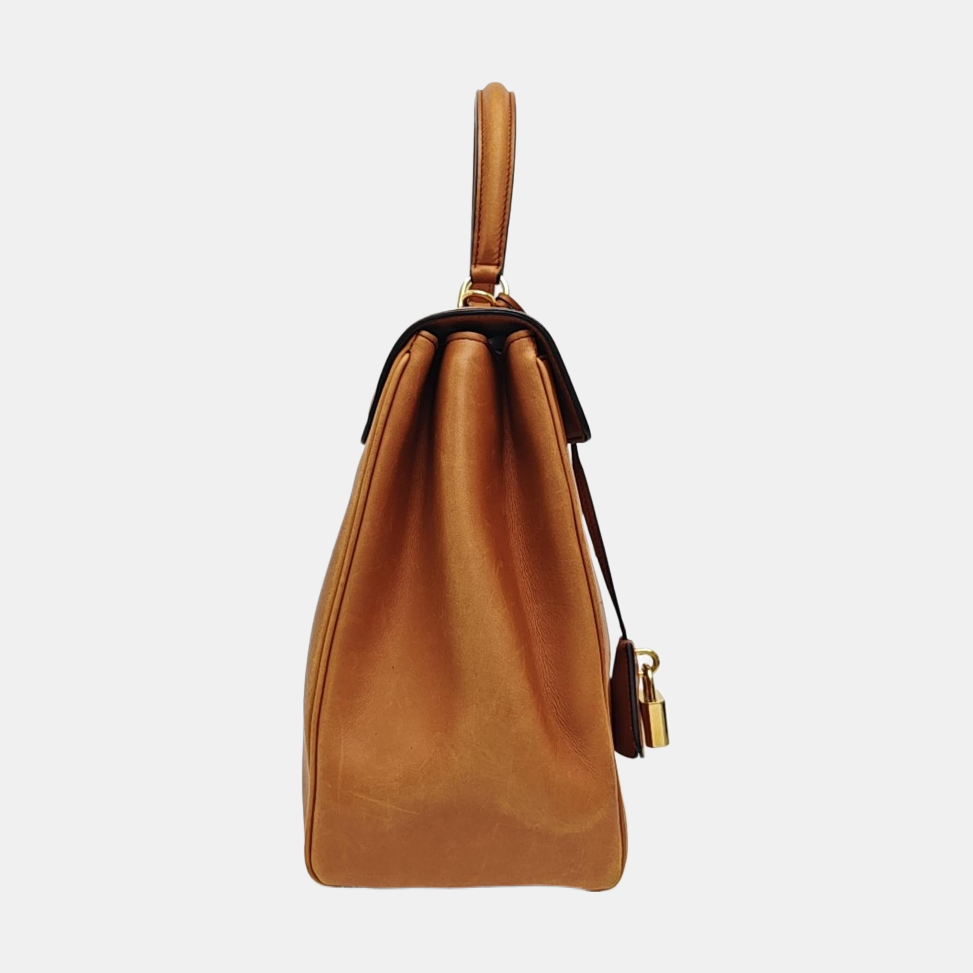 16 Medium Calfskin Yellow
