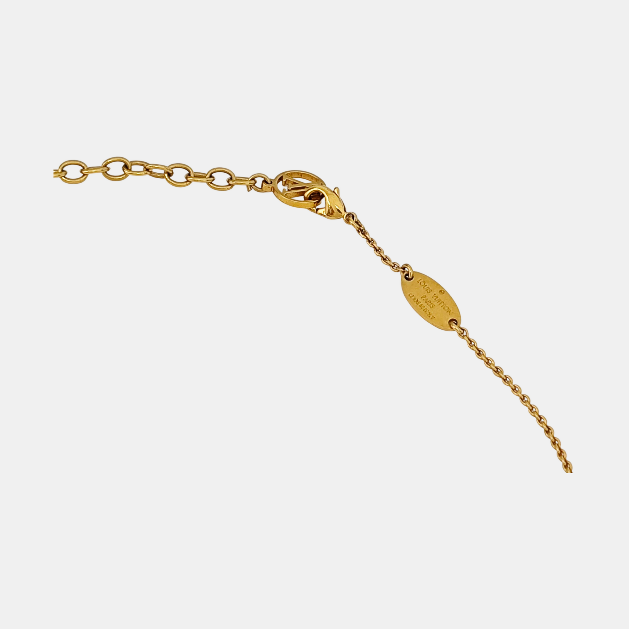 LV &amp; ME Metal Gold Necklace