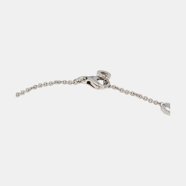 B.ZERO1 18k White Gold Silver Necklace