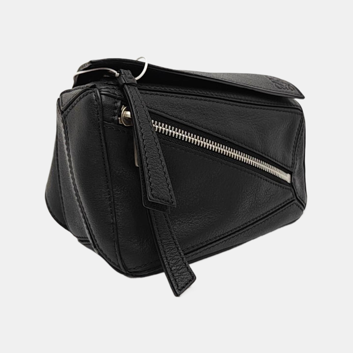 Puzzle Mini Calfskin Black