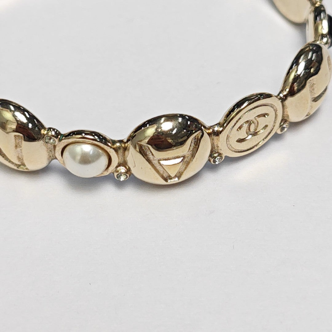 Metal Gold Bangle