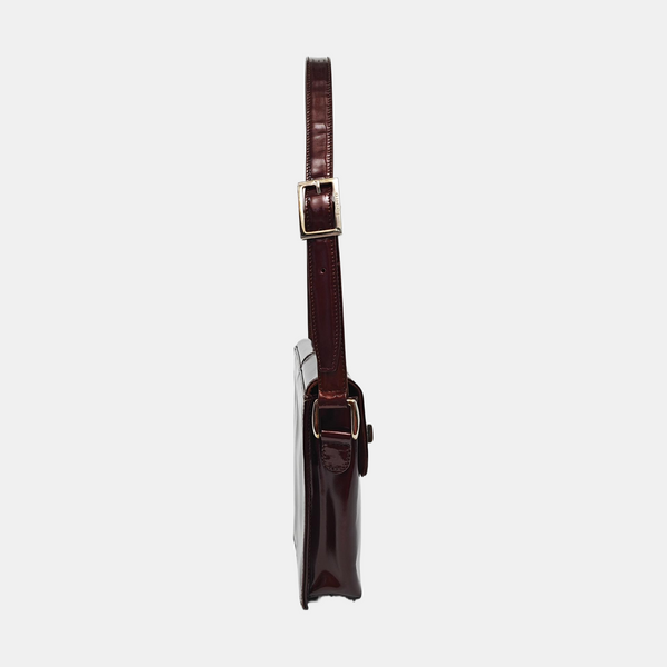Calfskin Shoulder Bag Red