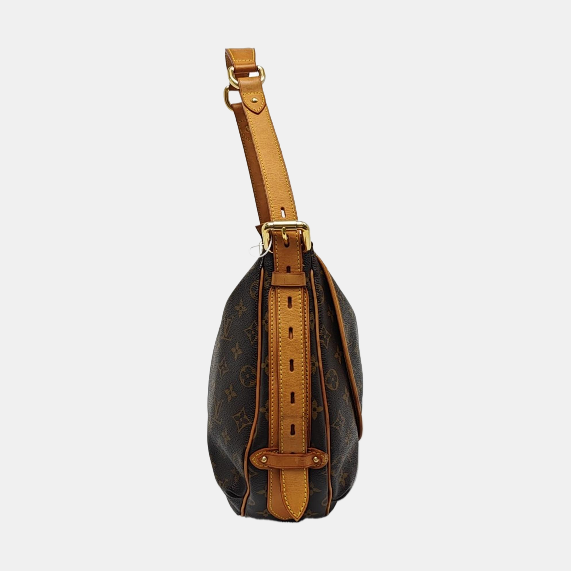 TULUM GM Monogram Coated Canvas Brown