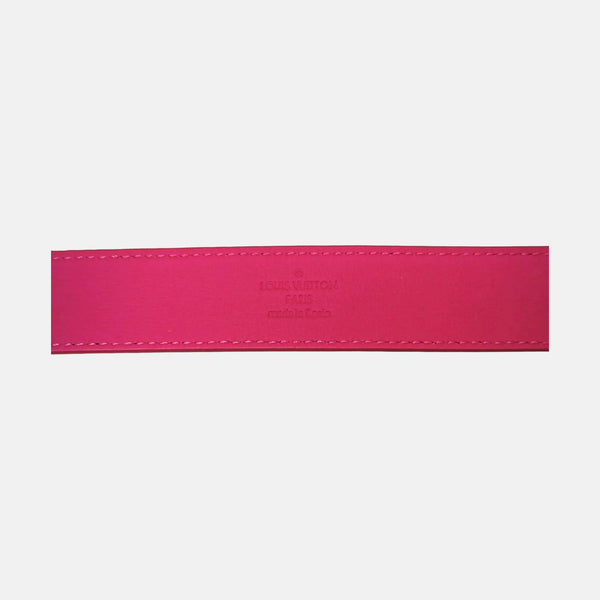 Leather Belt Red