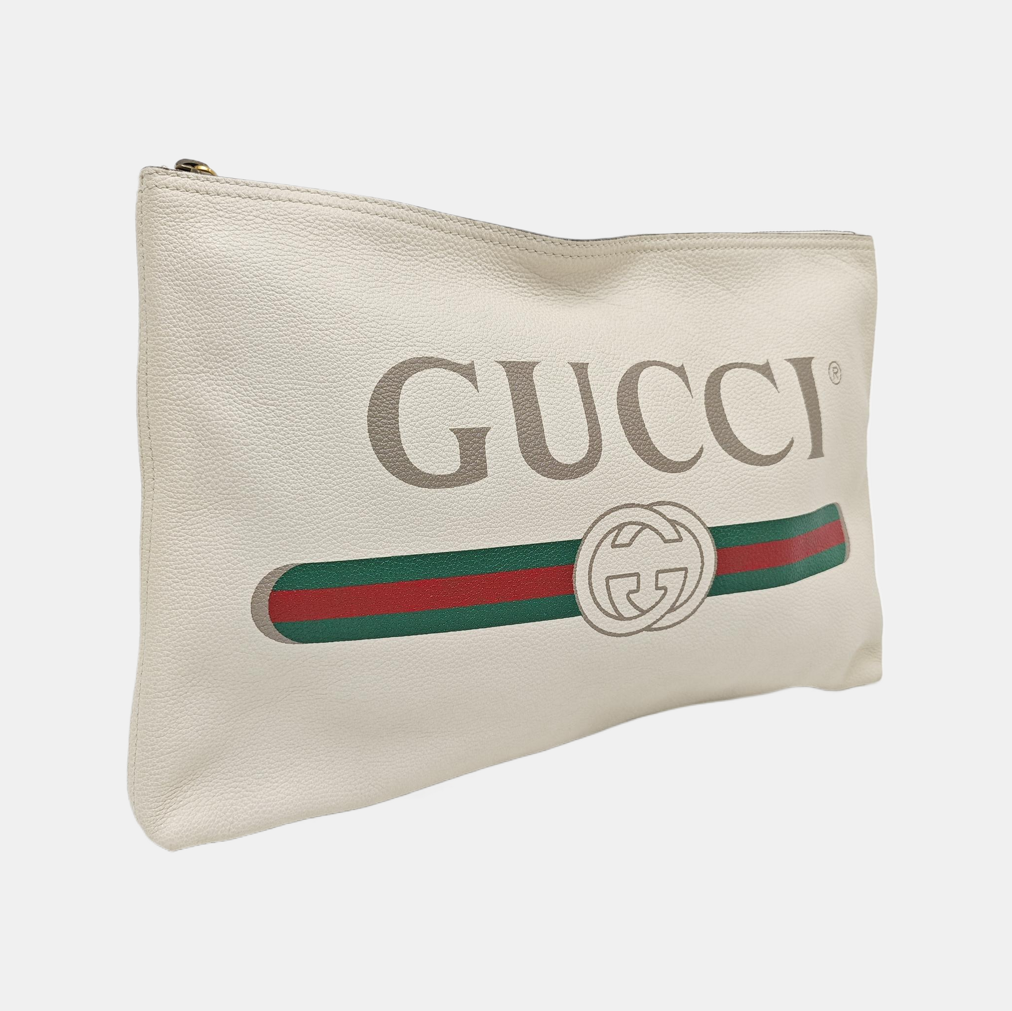 Print Calfskin White