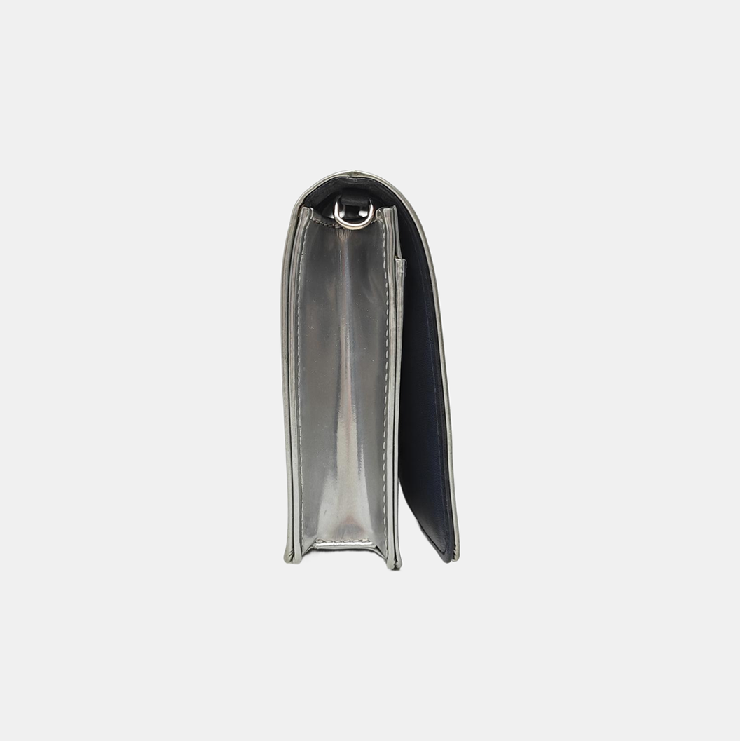 Diorama Cannage Calfskin Silver