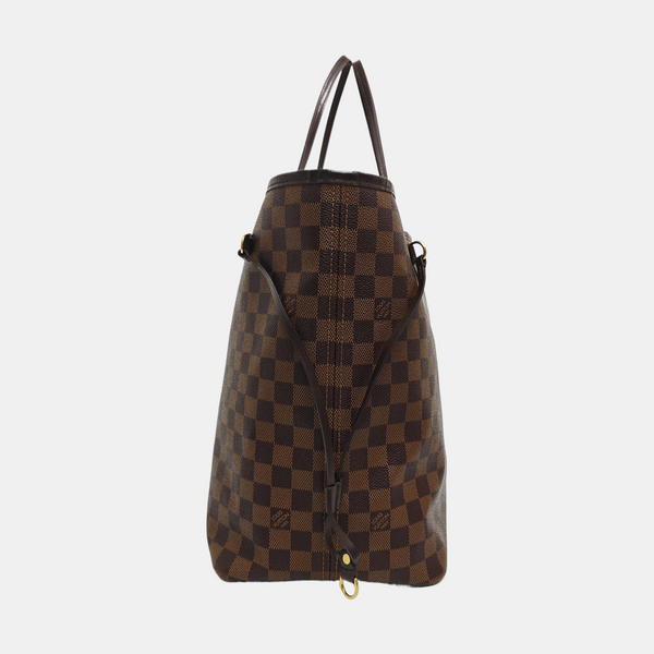 NEVERFULL GM Coated Canvas Brown