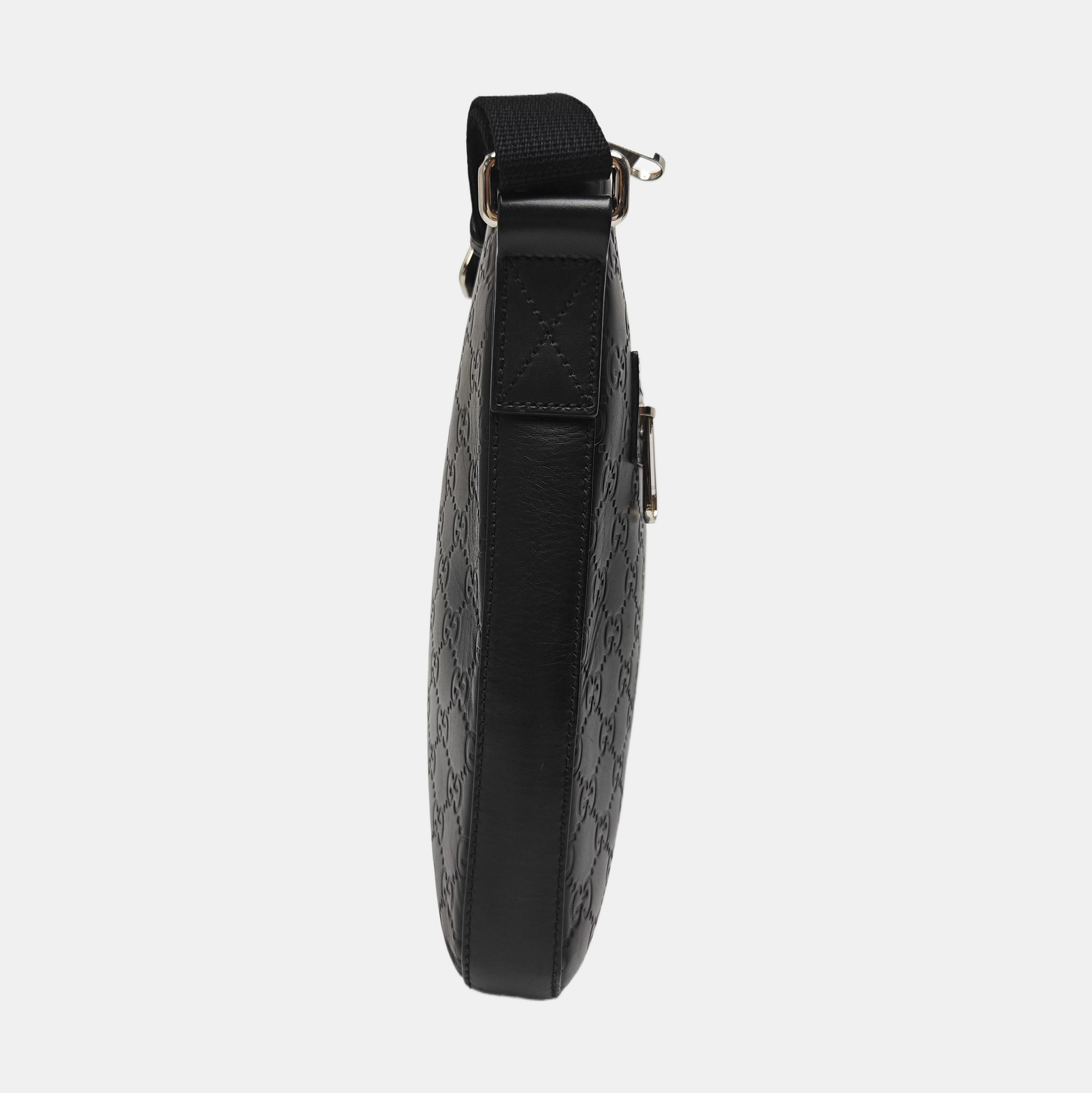 Signature Monogram Calfskin Black