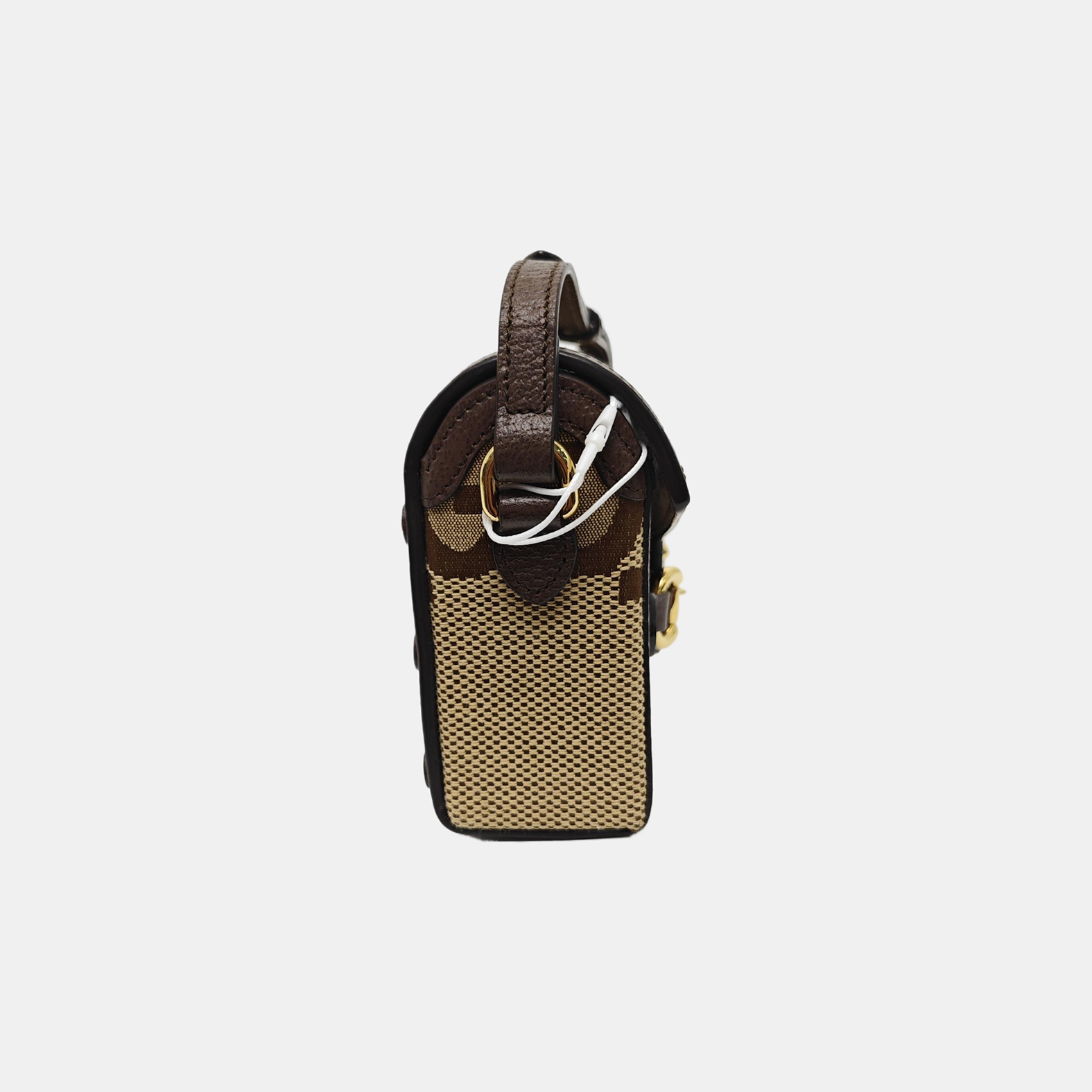 Horsebit 1955 Mini Monogram Canvas Beige
