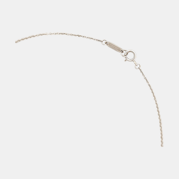 Tiffany Keys 18k White Gold Silver Necklace