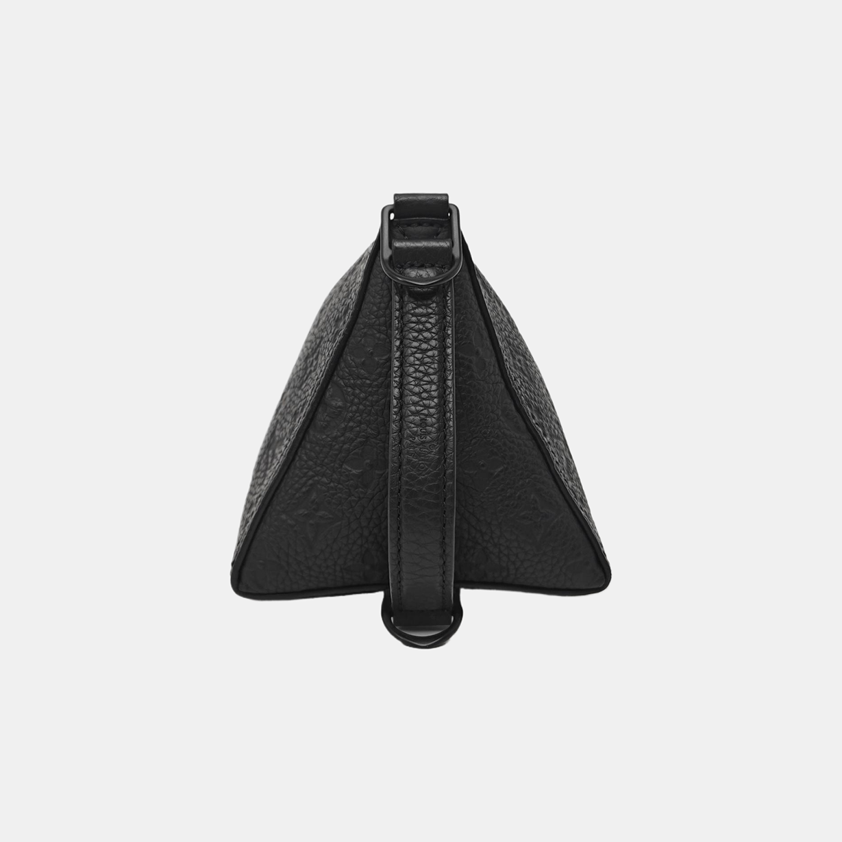TRIANGLE Monogram Calfskin Black