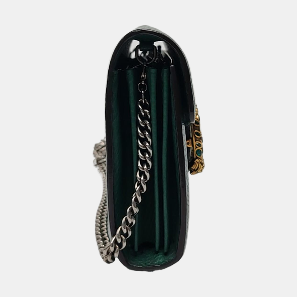 Authenticated pre-owned  Dionysus Mini Calfskin Green - Crossbody Bag at Looply