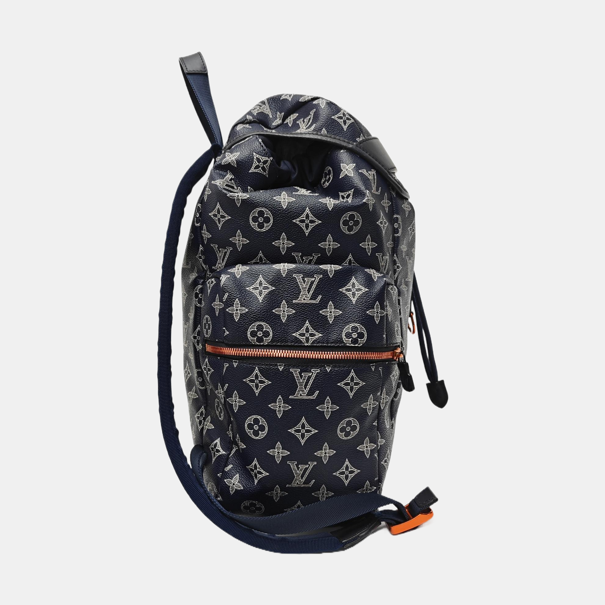 DISCOVERY Monogram Coated Canvas Blue