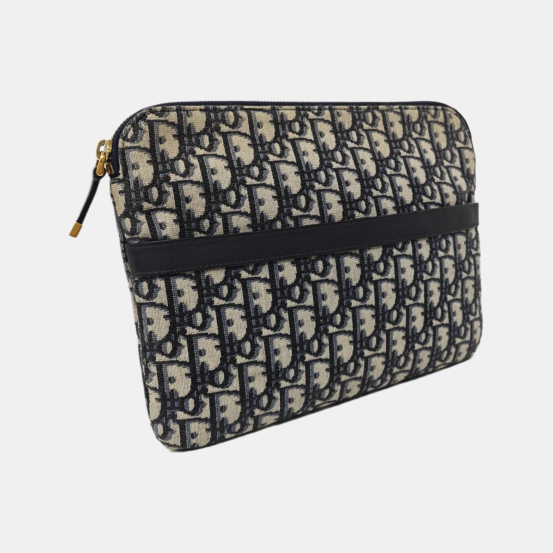 Travel Kit Large Oblique Canvas Blue