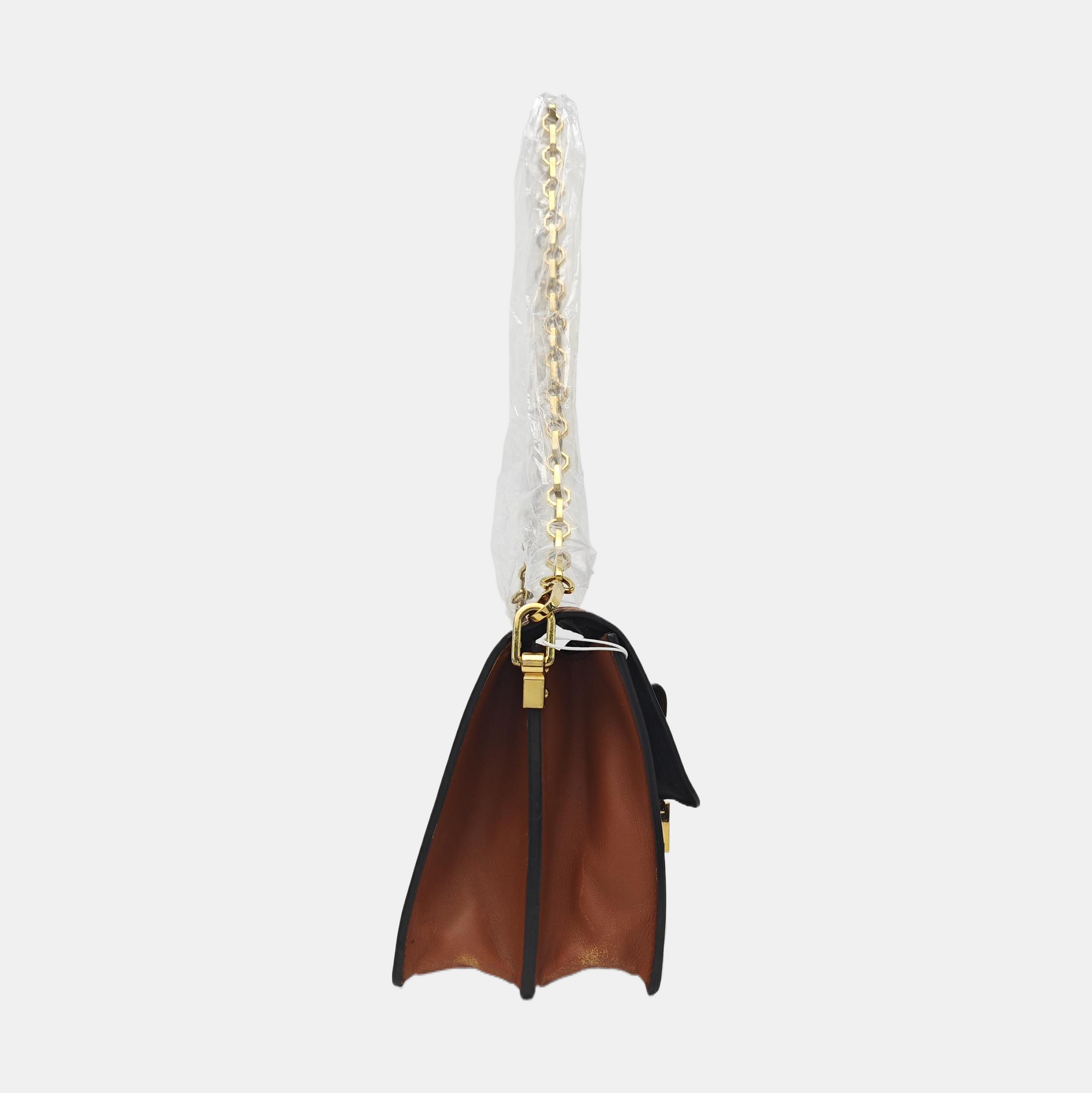 DAUPHINE MM Monogram Coated Canvas Brown
