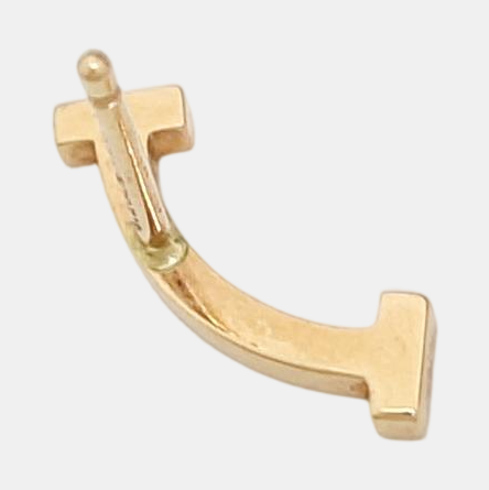 Tiffany T 18k Rose Gold Stud Earrings
