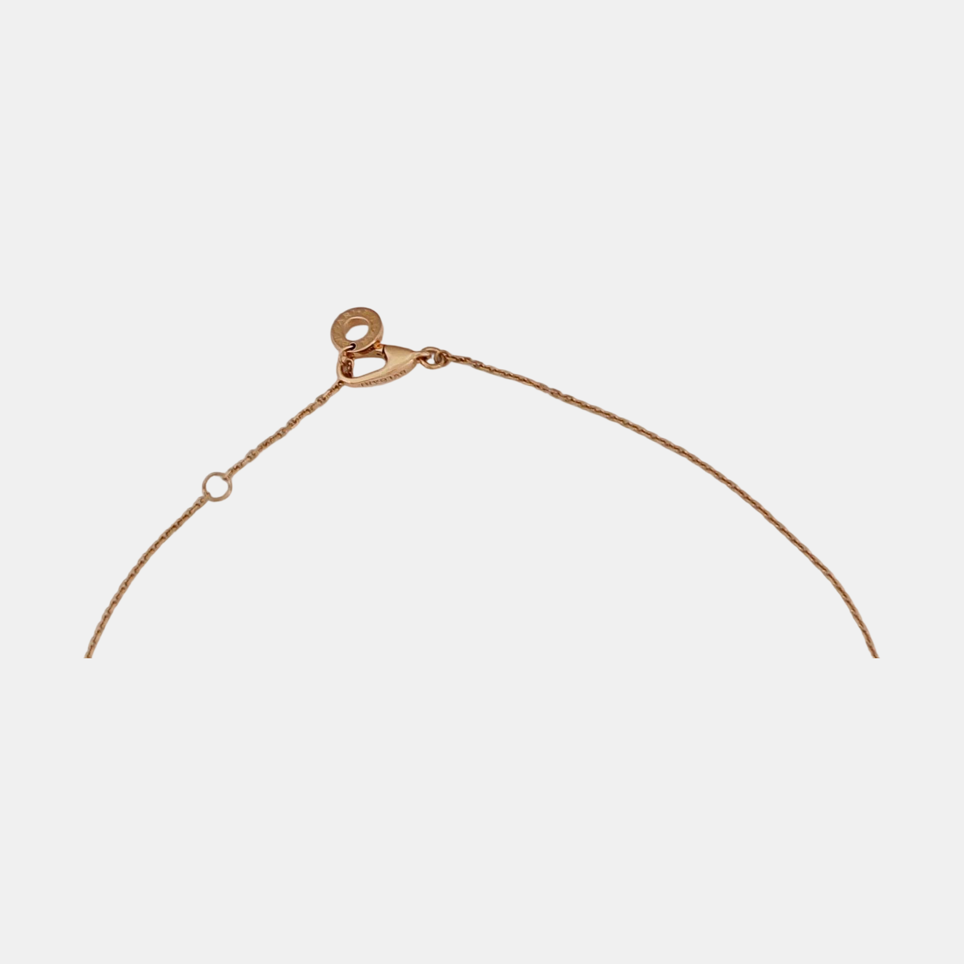 DIVAS' DREAM 18k Rose Gold Blue Necklace
