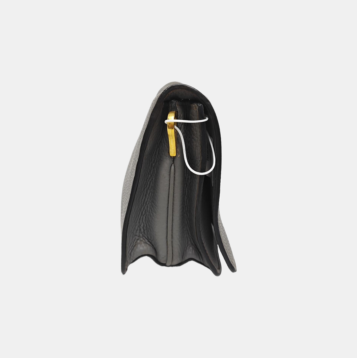 Calfskin Shoulder Bag Gray