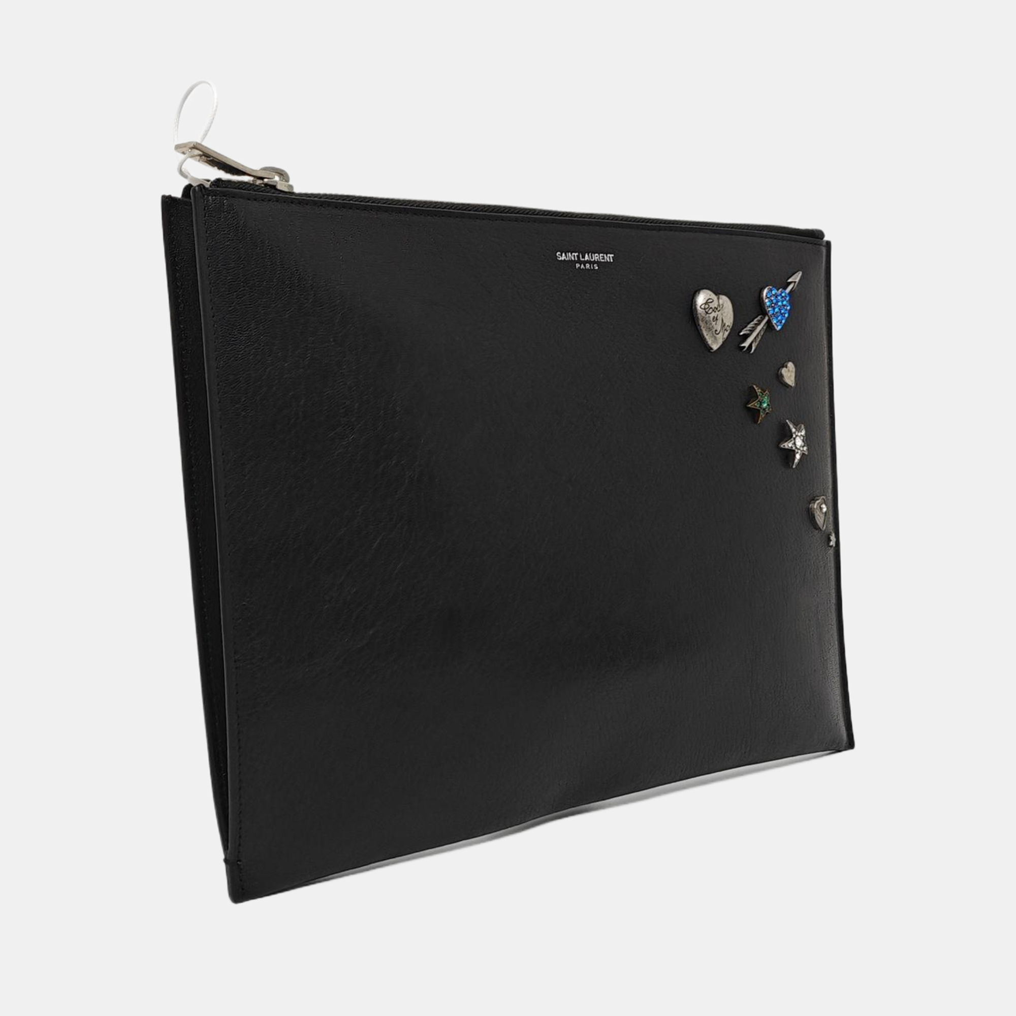 Calfskin Clutch Black