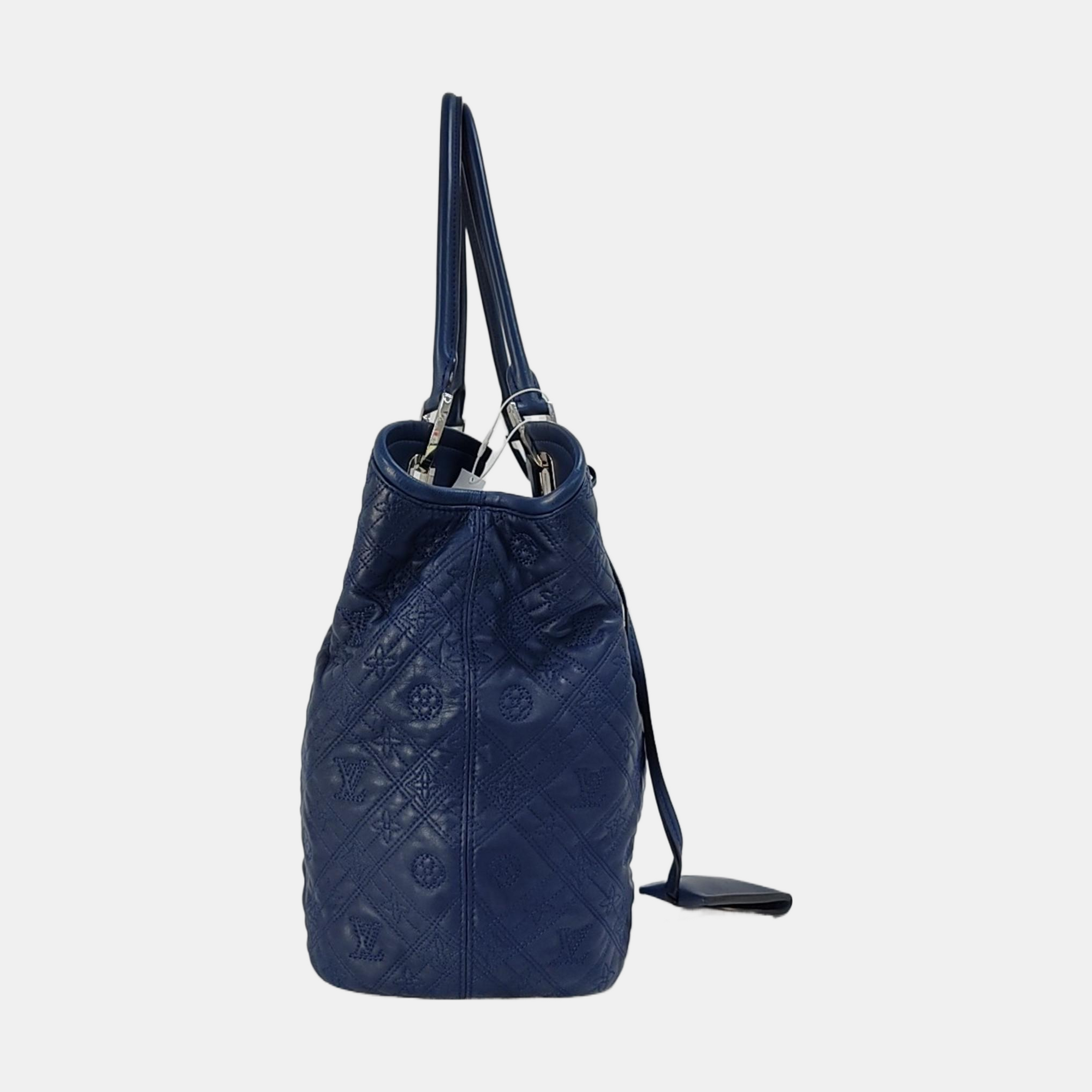 LILIA PM Monogram Calfskin Blue