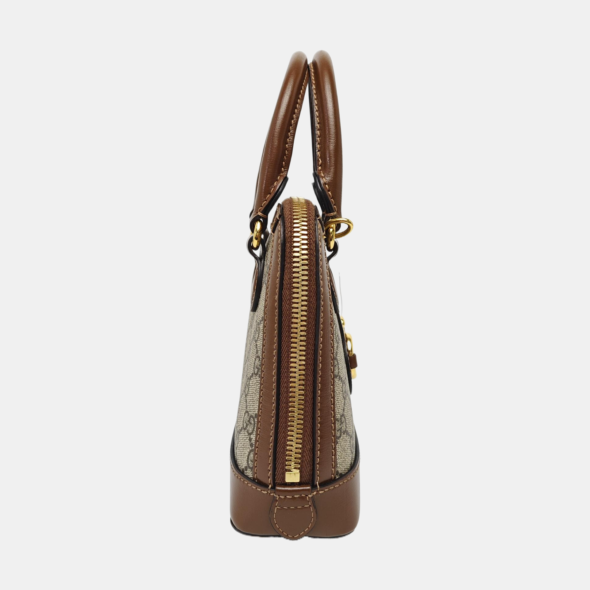 Horsebit 1955 Mini Coated Canvas Beige