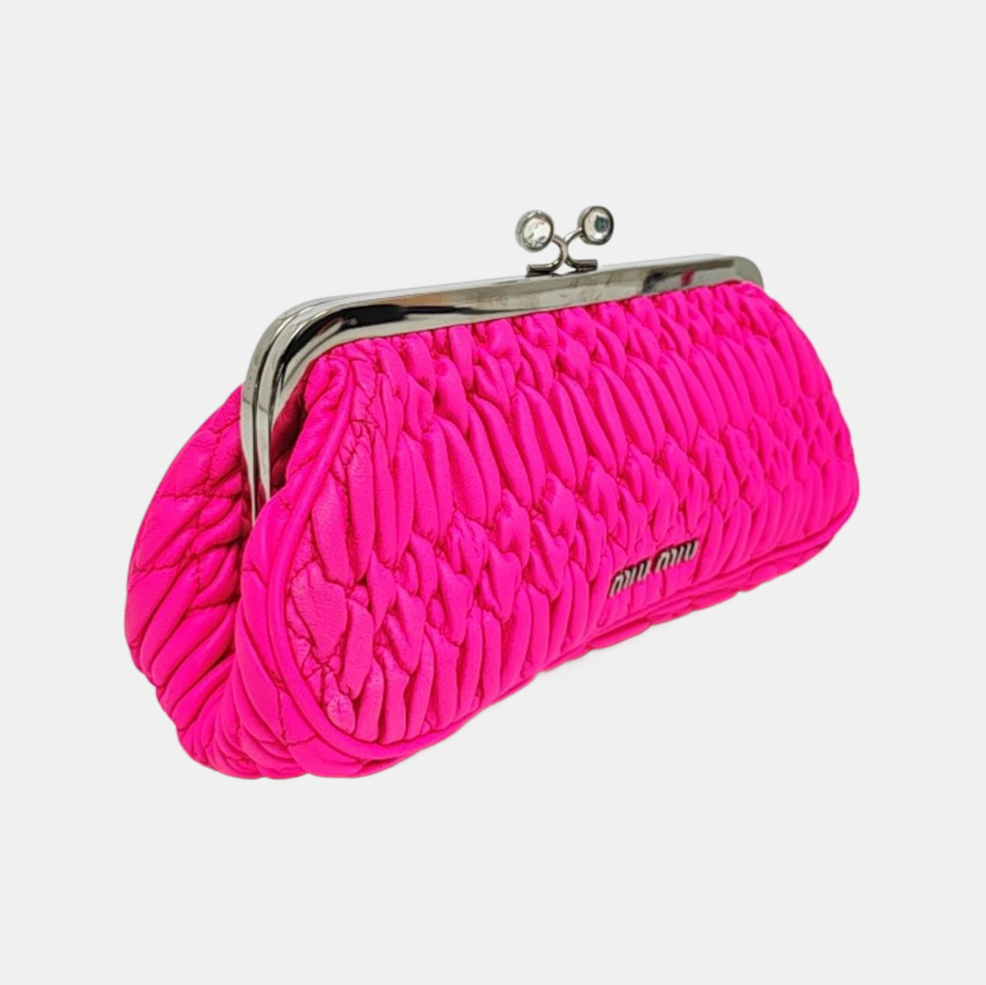 Mini Bag Quilted Lambskin Red