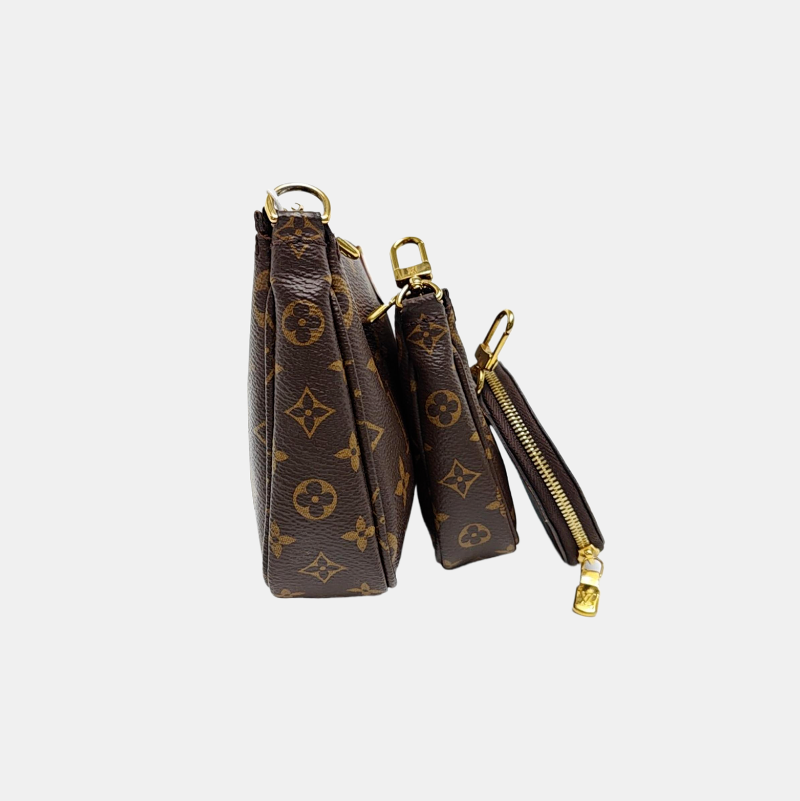 MULTI Monogram Coated Canvas Brown
