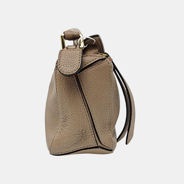 Puzzle Mini Calfskin Gray