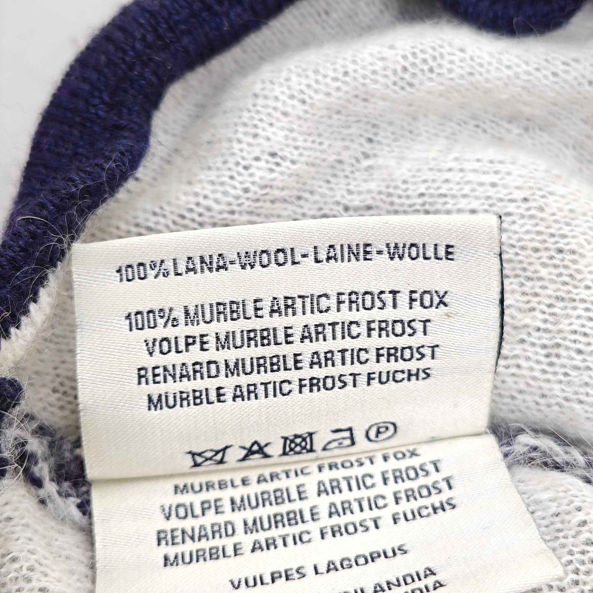 Wool Hat Blue