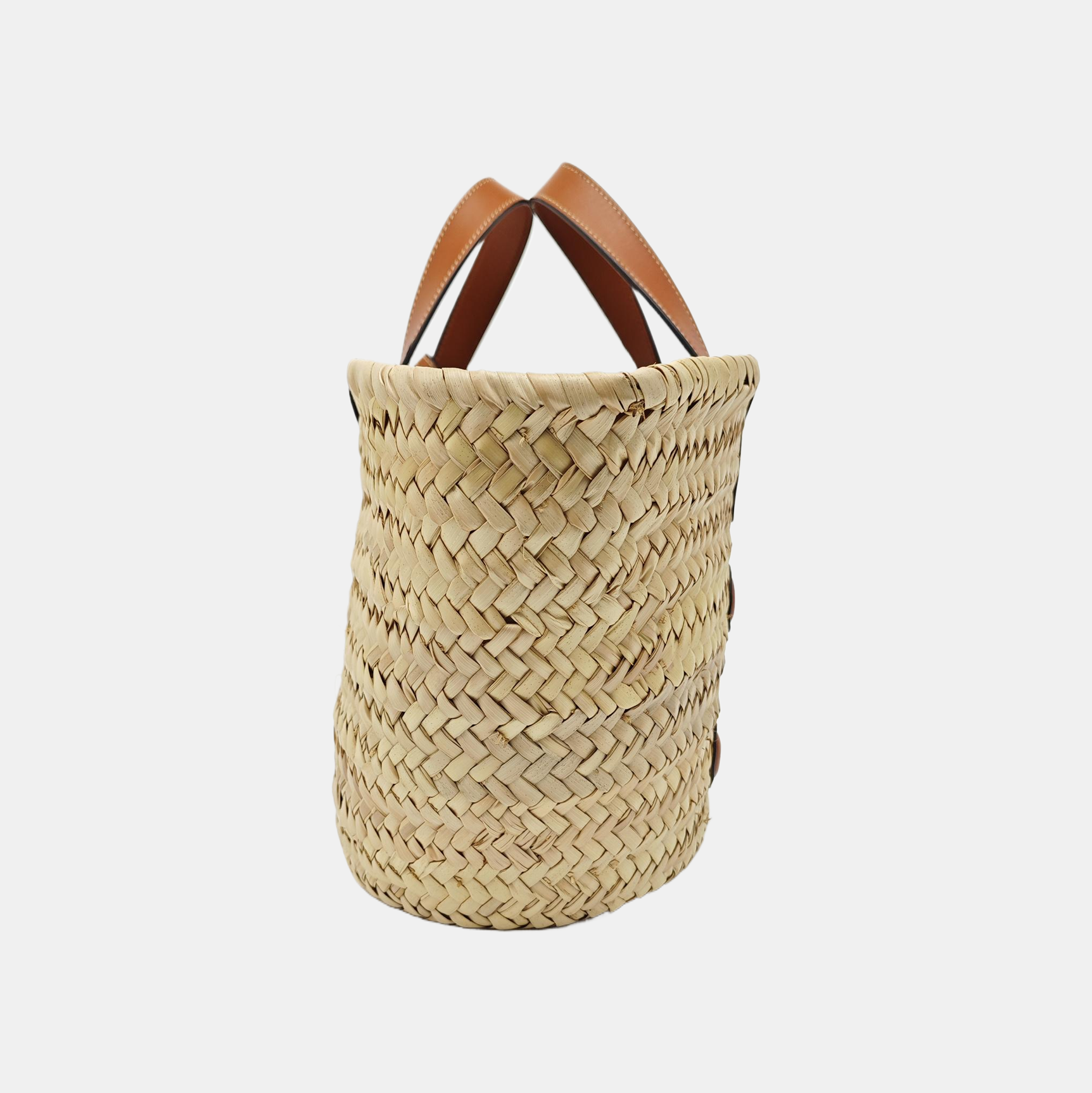 TEEN TRIOMPHE CELINE CLASSIC Medium Straw Beige