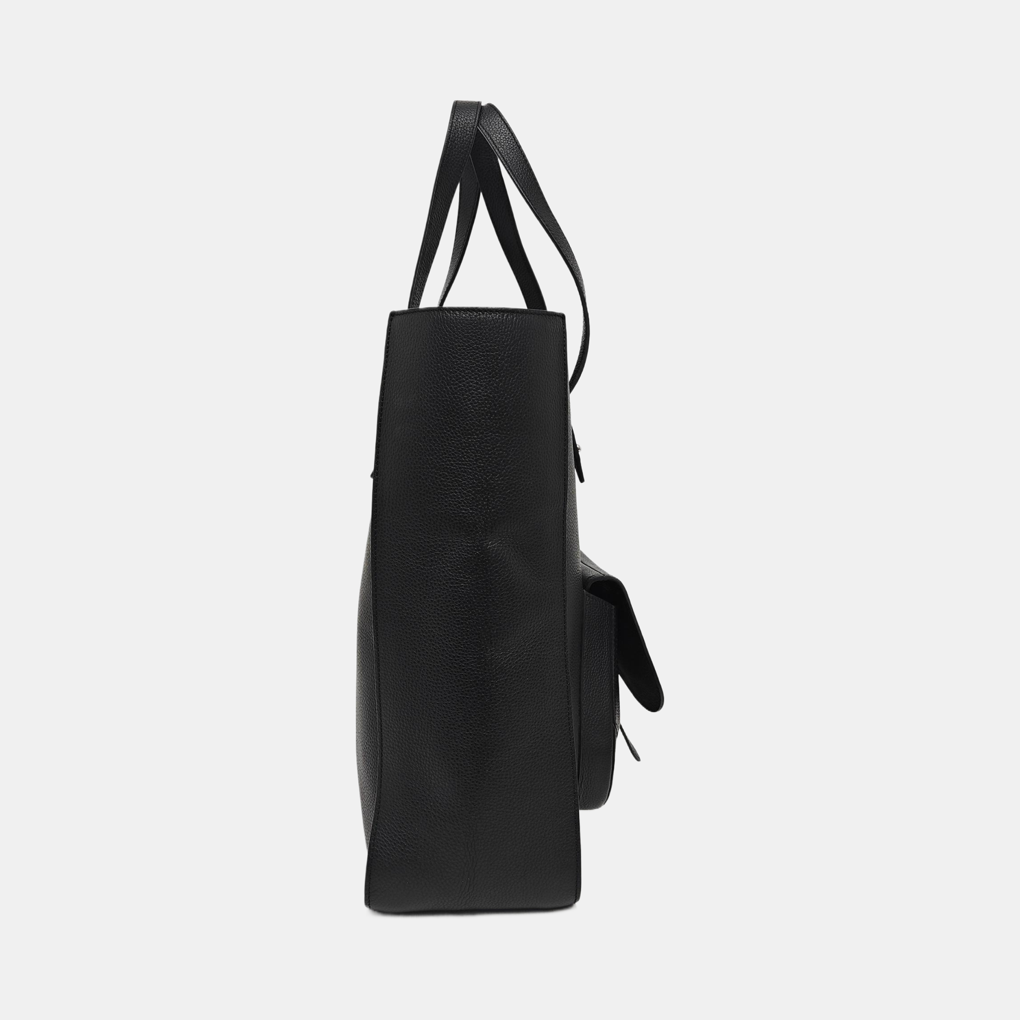 Calfskin Tote Bag Black