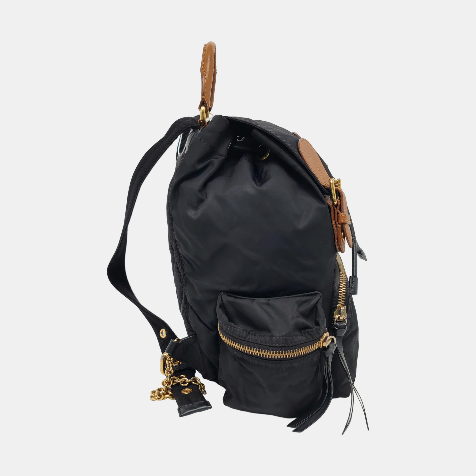 The Rucksack Nylon Black