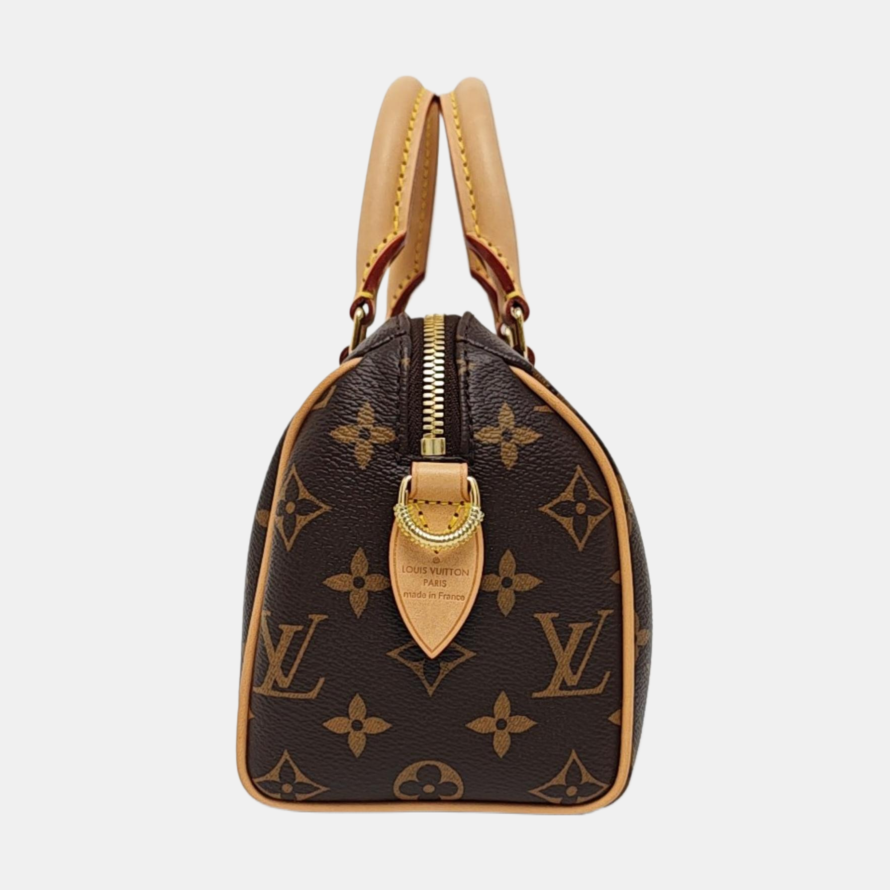 SPEEDY 20 Monogram Coated Canvas Brown