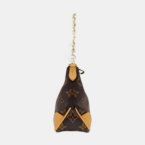 BOULOGNE Nano Monogram Coated Canvas Brown