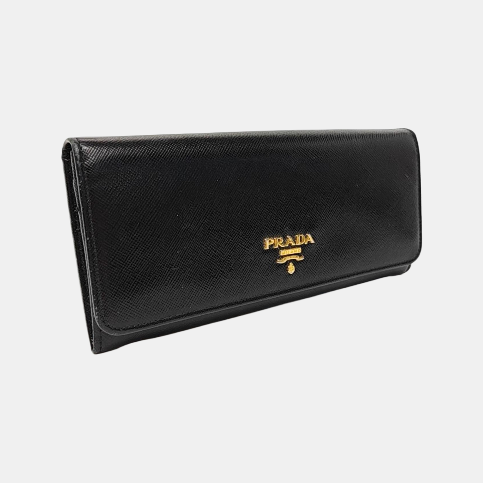 Saffiano Calfskin Wallet Black