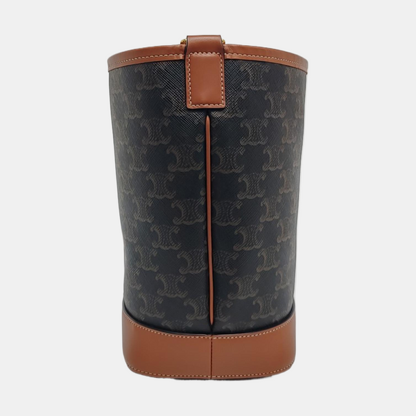TRIOMPHE CANVAS Small Coated Canvas Brown