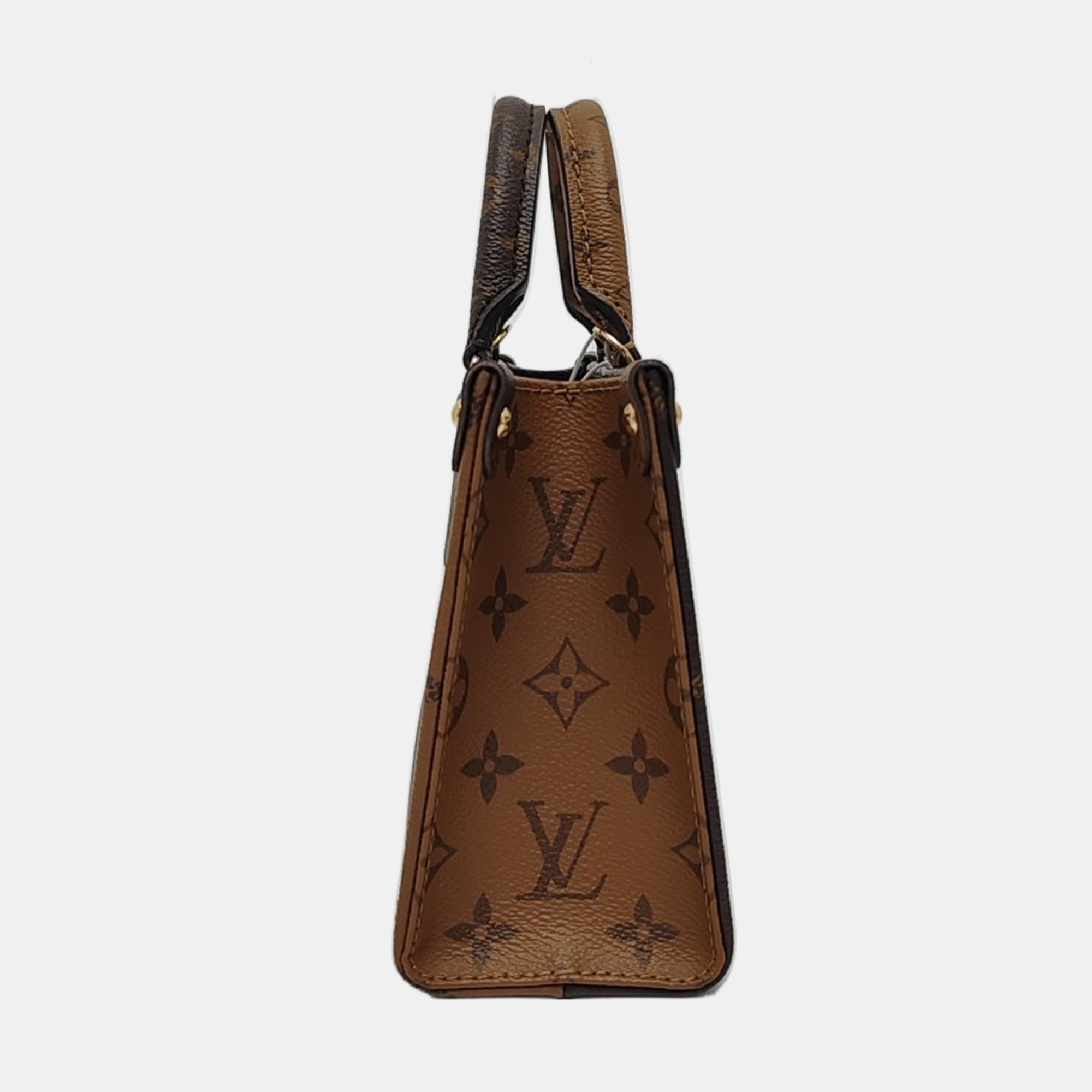 ONTHEGO BB Monogram Coated Canvas Brown