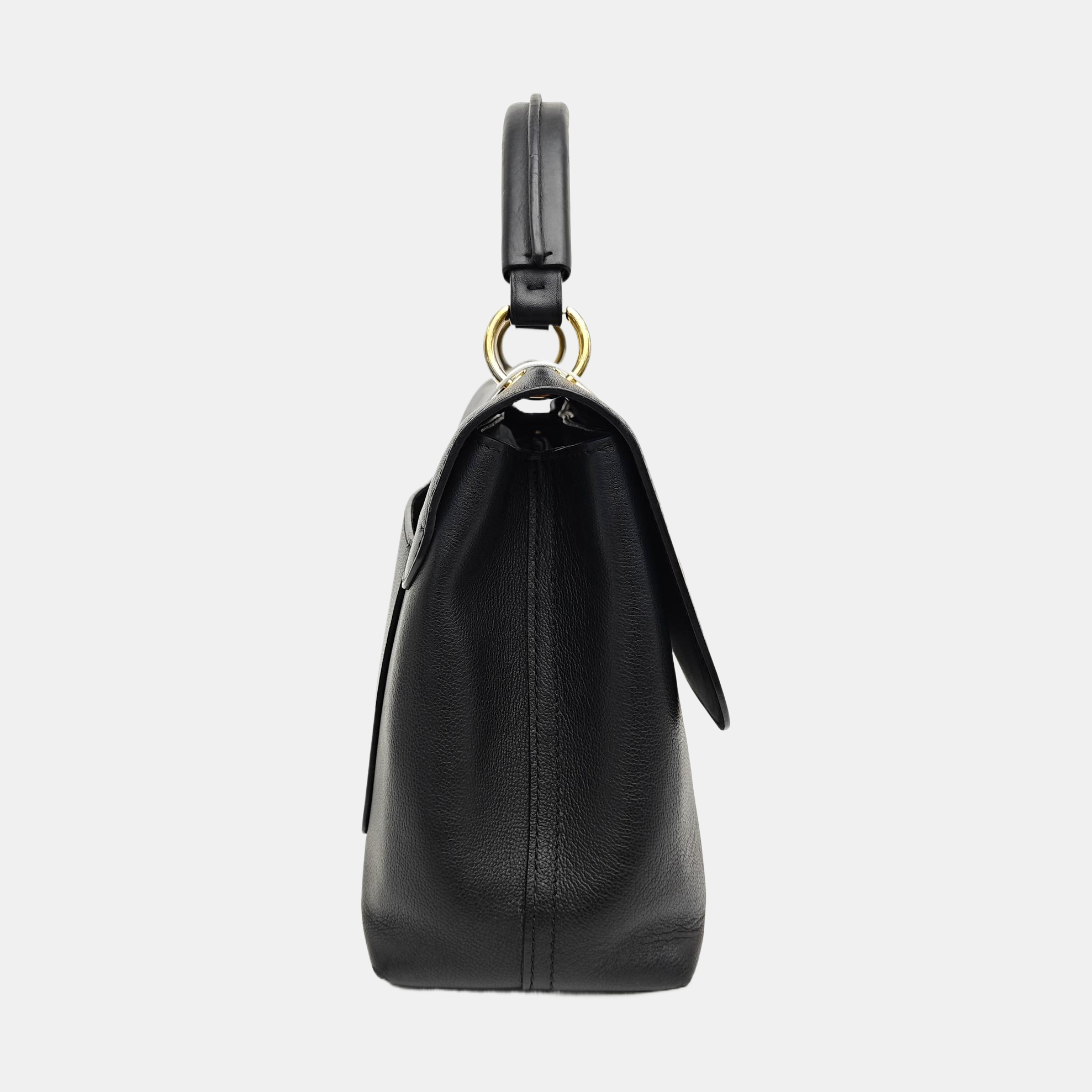 VERY Monogram Calfskin Black