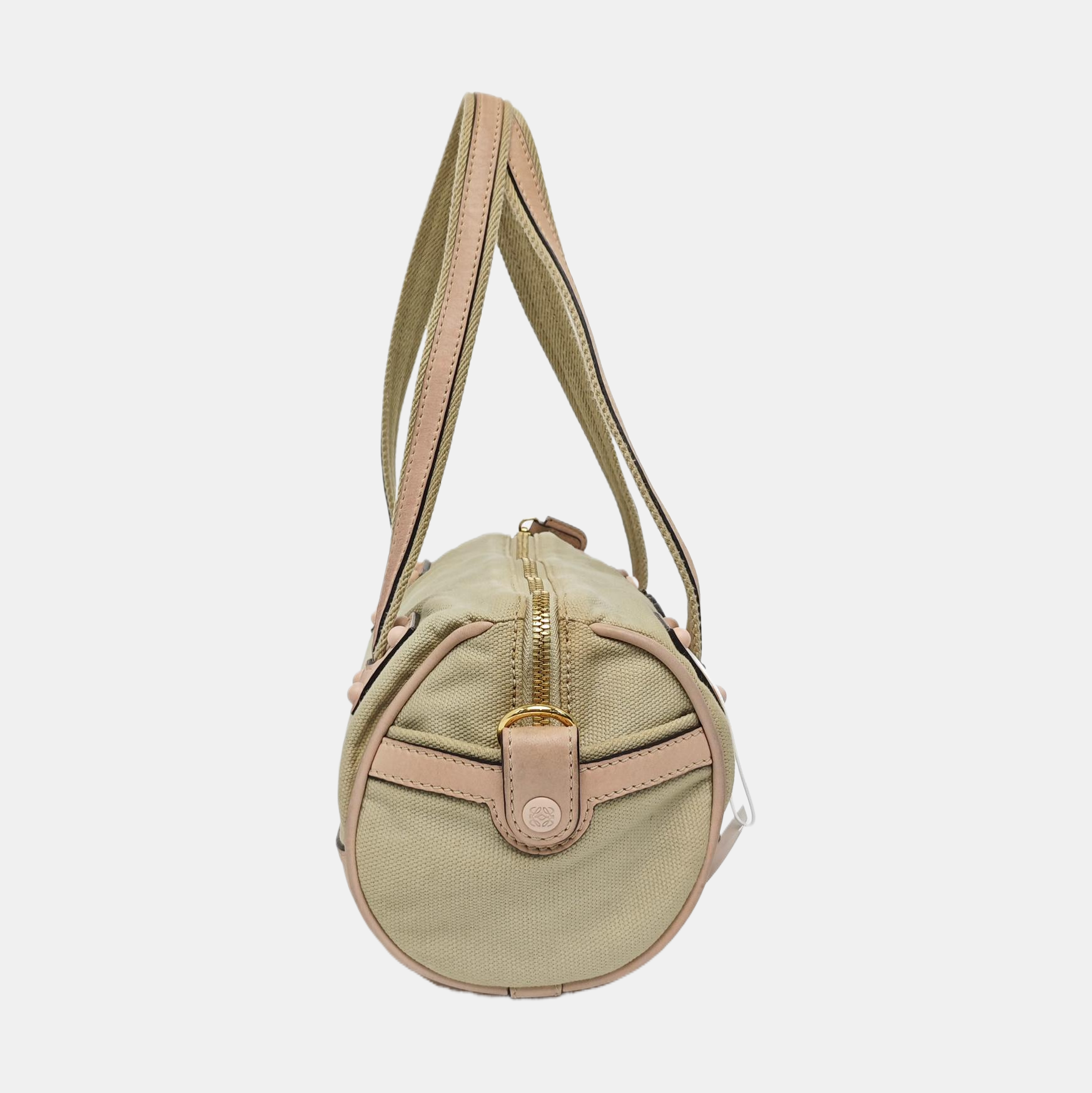Canvas Shoulder Bag Beige